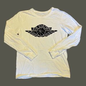 2021 White Air Jordan Long sleeve Tee